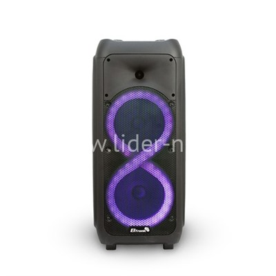 Колонка 08" (20-58 DANCE BOX 500) динамик 2шт/8" черная ElTRONIC с TWS