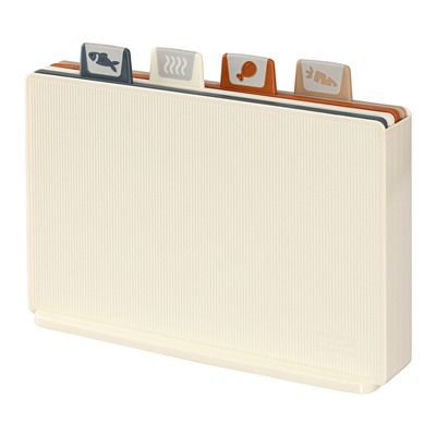 Набор из 4-х разделочных досок с держателем Cut&Store