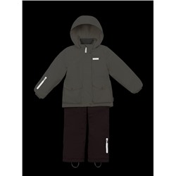 Комплект утеплённый для девочки NIKASTYLE 7м2225 Кешью шоколад