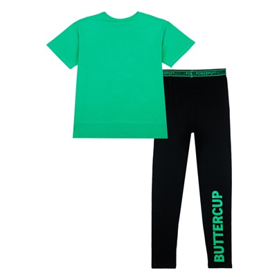 Комплект для девочки: футболка, легинсы