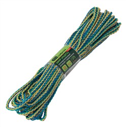 Шнур вязаный полипропиленовый с серд."Радуга", 4 мм, L 20 м, Сибртех