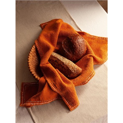 Набор вафельных полотенец с декоративной строчкой из коллекции Essential, 50х70 см