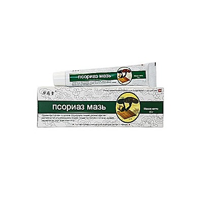 Мазь от псориаза Линчжи, 15 гр.