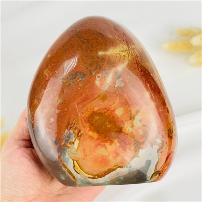 Радуга Самоцветов Полированная океаническая Яшма