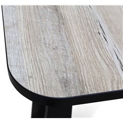 Стол раздвижной SHT-T40/130-160
                        дуб аляска / черный