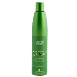 Шампунь придание объема для сухих и поврежденных волос CUREX VOLUME, 300 ml
