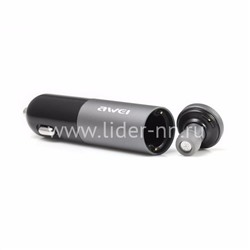 Bluetooth-гарнитура AWEI беcпроводная (A872BL) серая