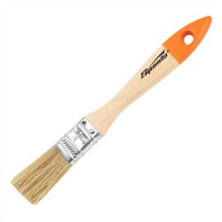 Кисть плоская Slimline 3/4" (20 мм) натуральная щетина, деревянная ручка Sparta