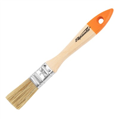 Кисть плоская Slimline 3/4" (20 мм) натуральная щетина, деревянная ручка Sparta