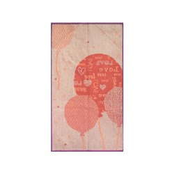 6с103.412ж1 Love-шарик (коралл3) Полотенце махровое 50х90см