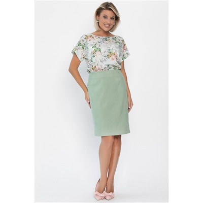 Юбка Алексис (фисташка) Ю14161-8М