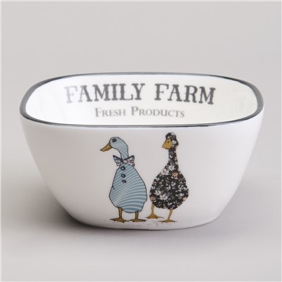 НАБОР САЛАТНИКОВ НА ДЕРЕВ. ПОДСТАВКЕ LEFARD "FAMILY FARM" 5 ПР. 30*19*6,7 СМ (КОР=8НАБ.)