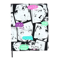 Дневник школьный для 1-11 классов Anime Comix, интегральная обложка, искусственная кожа, шелкография, ляссе, 80 г/м²