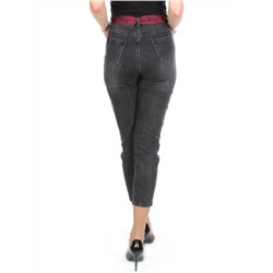 5634 DARK GRAY Джинсы женские (90% хлопок, 10% эластан)