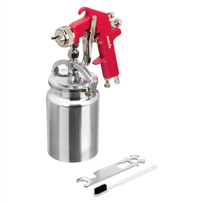 Краскораспылитель HP пневмат. с нижним бачком V= 1 л, сопло диаметром 1.8 мм Matrix