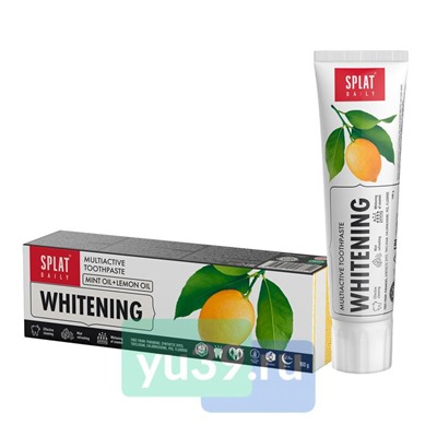 Зубная паста SPLAT Daily Whitening отбеливающая, 100 мл.