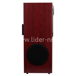 Колонка 08" (30-33 HOME SOUND) динамик 6шт/2х8"; 2х4"; 2х1.5" комплект 2 колонки ELTRONIC (красная)