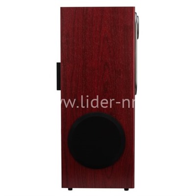 Колонка 08" (30-33 HOME SOUND) динамик 6шт/2х8"; 2х4"; 2х1.5" комплект 2 колонки ELTRONIC (красная)