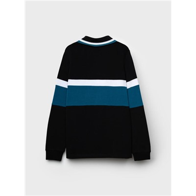 Поло с длинным рукавом для мальчика