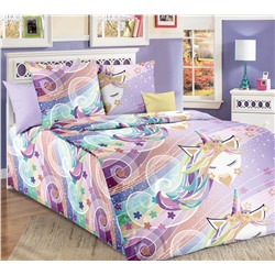 КПБ Цветные сны розовый поплин Текс-Дизайн