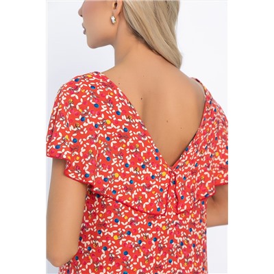 Платье Вечер свиданий (красное) П13829-16М