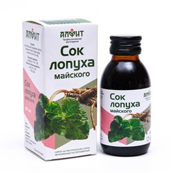 Сироп Алфит «Сок лопуха майского», 100 мл