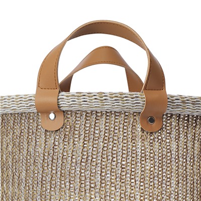 Корзина для хранения Sustainable collection, Ø27х25 см, бежевая