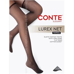Колготки женские Fantasy Lurex Net Conte Дроп