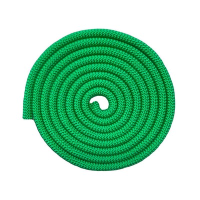 Скакалка гимнастическая, 3 метра. Цвет зелёный. :(TS-01):
