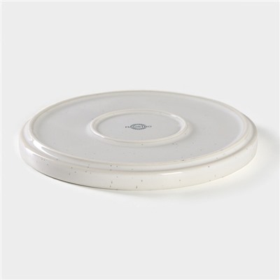 Десертная тарелка Magistro Urban, d=18.2 см, фарфор, белая