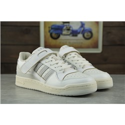Adidas forum low j из натуральной и смешанной кожи