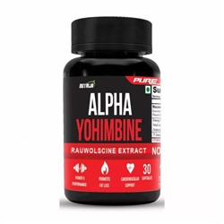 Альфа Йохимбин (30 кап), Alpha Yohimbine, произв. Nutrija