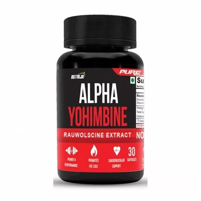Альфа Йохимбин (30 кап), Alpha Yohimbine, произв. Nutrija