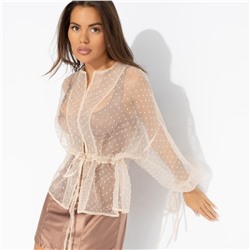 Жакет нарядный, Вершина восхищения (молочный)