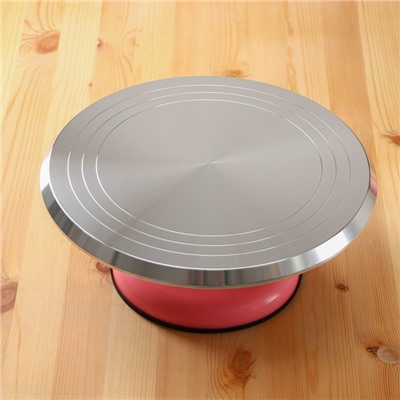 Подставка для торта вращающаяся «Лазурь», d=31 см, МИКС