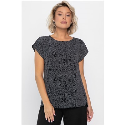 Блуза Милена (черная) Б14303-8М