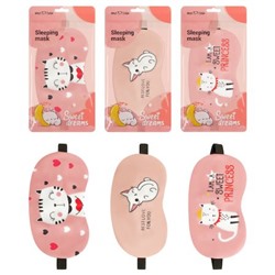 Маска для сна "Pinky cats", пакет zip-lock, европодвес MS_60456/MS_60457/MS_60458 MESHU