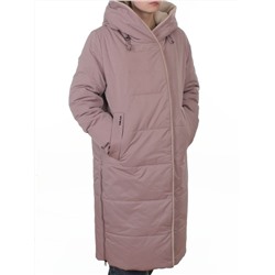 T-9115 LILAC Пальто зимнее женское (верблюжья шерсть)