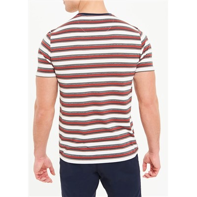 Stripe Crew Neck T-Shirt