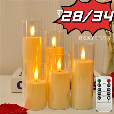 Светящиеся свечи с пультом Набор 5 штук Набор цена: 700₽ Свечи размер 20см. 18см. 15см. 13см. 10см Батарейка в комплекте