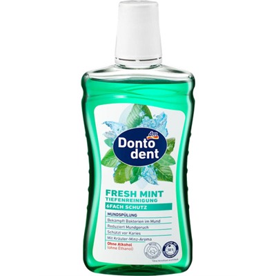 Ополаскив Донтодент Fresh Mint Tiefenreinigung 500 мл 20%
