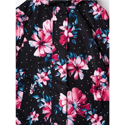 Комплект зимний для девочки: куртка, полукомбинезон