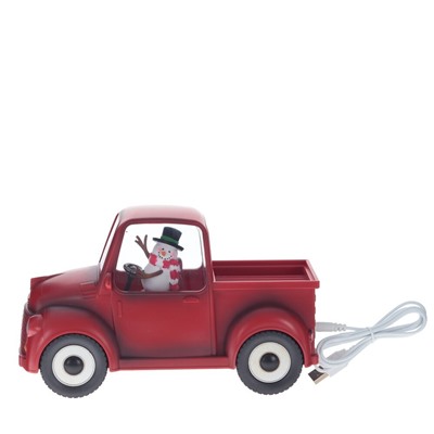 GAEM Изделие декоративное "Снеговик" (подсвет, музы, вьюга, 3хААА н/п), L22 W9,5