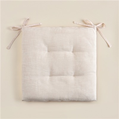 Сидушка SL HOME Gloomy, 42×42 см, лён 100%,180 г/м²