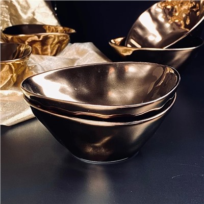 232-009 Набор из 6 салатников 14см ВИНТАЖ в под.уп.(х8)Фарфор