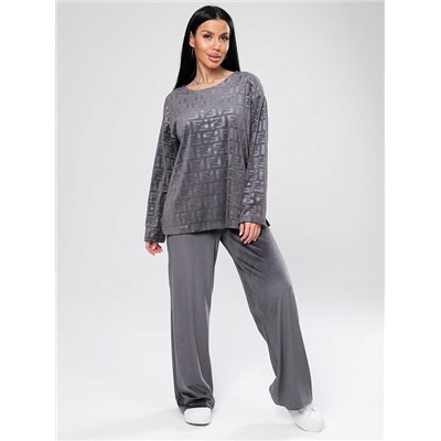 Костюм Чарлот жаккард серый ИвК