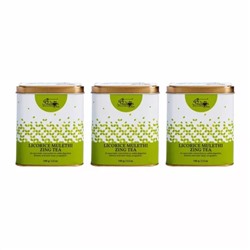 Набор аюрведического чая с Солодкой (3 x 100 г), Licorice Mulethi Zing Ayurvedic Tea Set, произв. Indian Chai