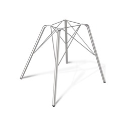 Стул SHT-ST43-2/S37
                        стальной серый / серое облако / хром лак