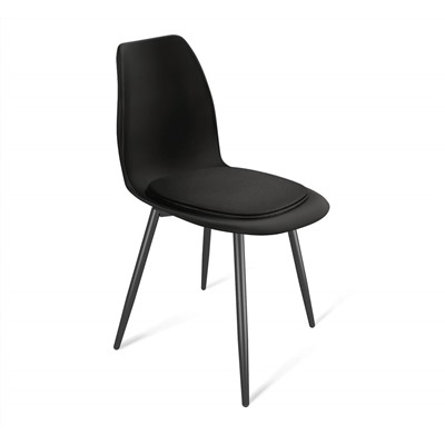 Стул SHT-ST29-CN6/S95-1 с подушкой
                        чёрный / чёрный / чёрный муар