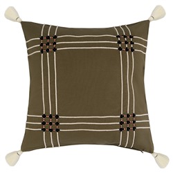 Чехол на подушку Nomad grid из коллекции Ethnic, 45х45 см